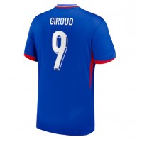 Maglia Calcio Francia Olivier Giroud #9 Prima Divisa Europei 2024 Manica Corta